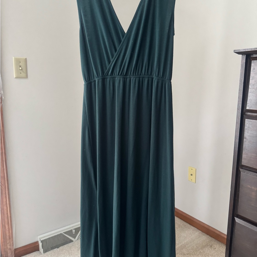 Maurices Deep Green Maxi Dress - Picture 4 of 4